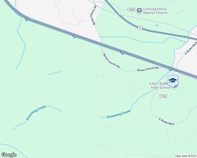 map of restaurants, bars, coffee shops, grocery stores, and more near in Connelly Springs