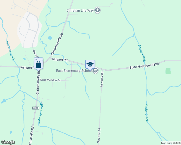 map of restaurants, bars, coffee shops, grocery stores, and more near 2480 Ashport Road in Jackson