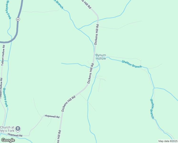 map of restaurants, bars, coffee shops, grocery stores, and more near 1184 Dickens Hill Road in Bradyville