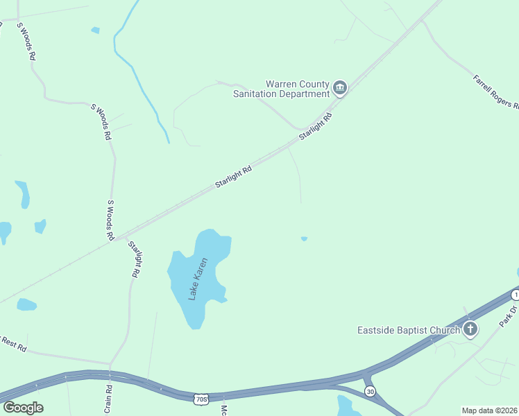 map of restaurants, bars, coffee shops, grocery stores, and more near 876 Starlight Road in McMinnville