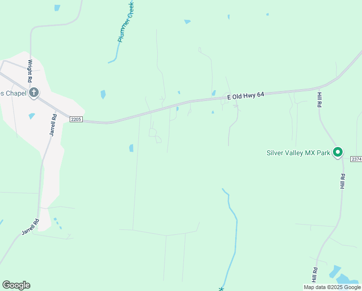map of restaurants, bars, coffee shops, grocery stores, and more near East Old Highway 64 in Lexington