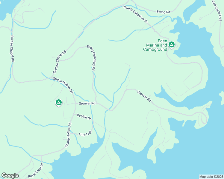 map of restaurants, bars, coffee shops, grocery stores, and more near 565 Groover Road in Spring City