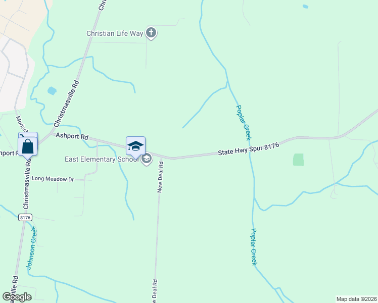 map of restaurants, bars, coffee shops, grocery stores, and more near 2519 Ashport Road in Jackson