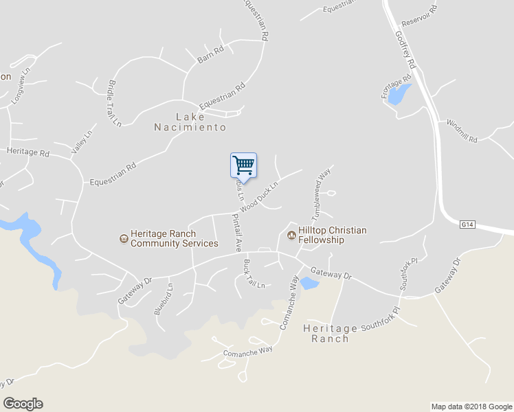 map of restaurants, bars, coffee shops, grocery stores, and more near 2142 Wood Duck Lane in Paso Robles