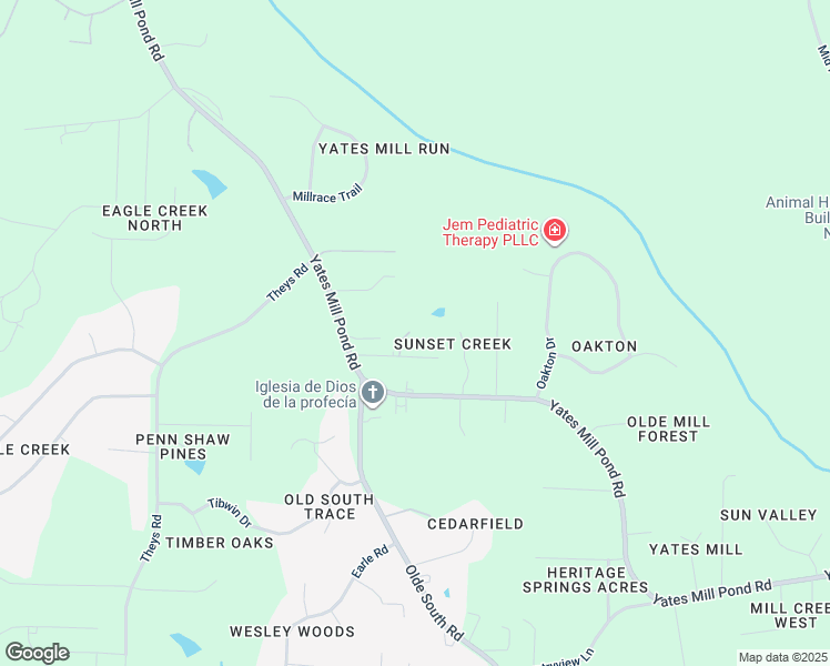 map of restaurants, bars, coffee shops, grocery stores, and more near 4720 Edwards Lane in Raleigh