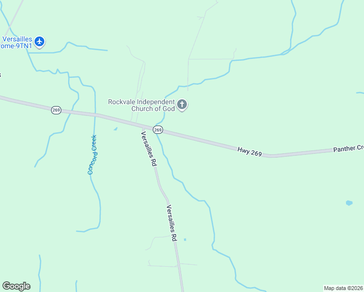 map of restaurants, bars, coffee shops, grocery stores, and more near 11163 Panther Creek Road in Christiana