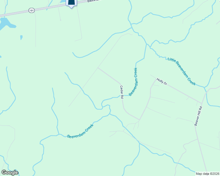 map of restaurants, bars, coffee shops, grocery stores, and more near 506 Cedar Road in Pikeville