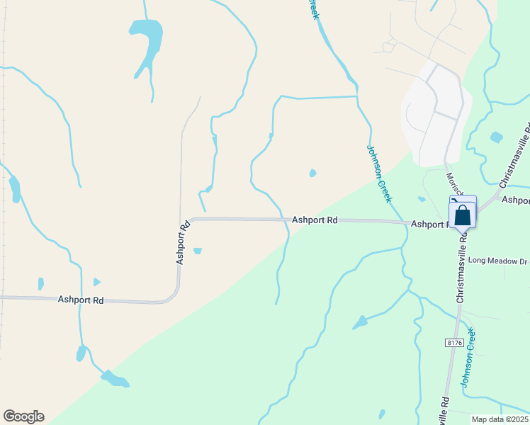 map of restaurants, bars, coffee shops, grocery stores, and more near 2227 Ashport Road in Oakfield