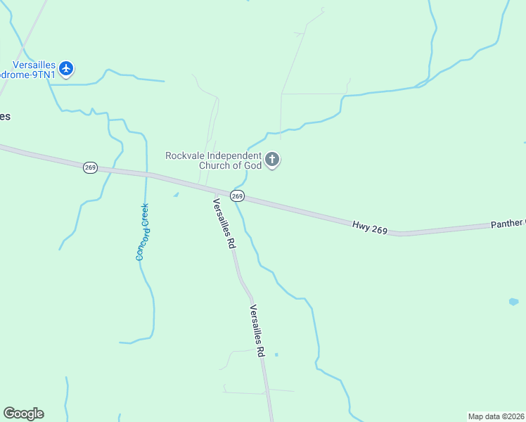 map of restaurants, bars, coffee shops, grocery stores, and more near 11163 Panther Creek Road in Christiana