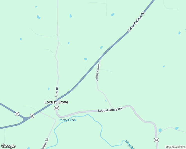 map of restaurants, bars, coffee shops, grocery stores, and more near 4850 Heber Springs Road in Locust Grove