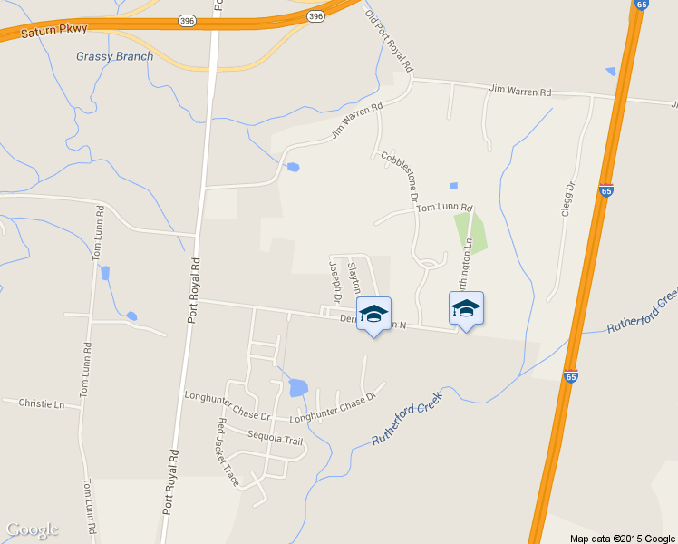 map of restaurants, bars, coffee shops, grocery stores, and more near 3030 Joseph Drive in Spring Hill