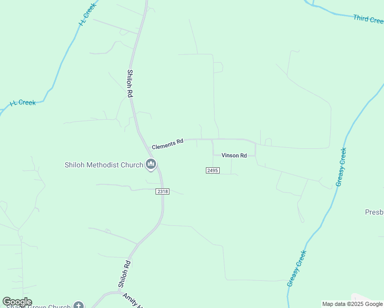 map of restaurants, bars, coffee shops, grocery stores, and more near 156 Clements Road in Statesville