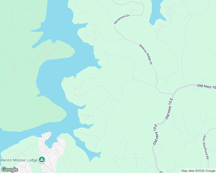 map of restaurants, bars, coffee shops, grocery stores, and more near 827 High Trail Drive in Nebo