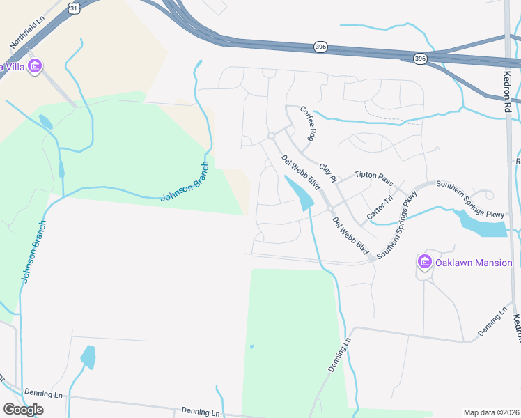 map of restaurants, bars, coffee shops, grocery stores, and more near 2218 Henderson Drive in Spring Hill