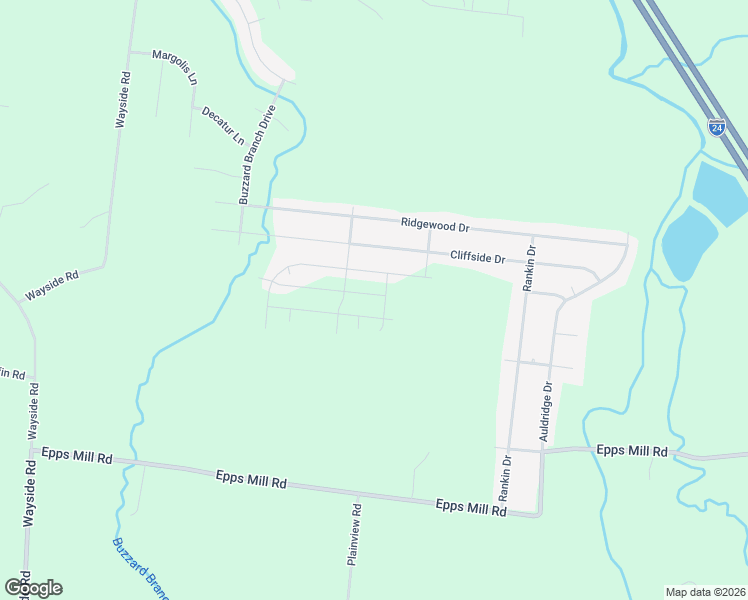 map of restaurants, bars, coffee shops, grocery stores, and more near Dunbar Lane in Christiana