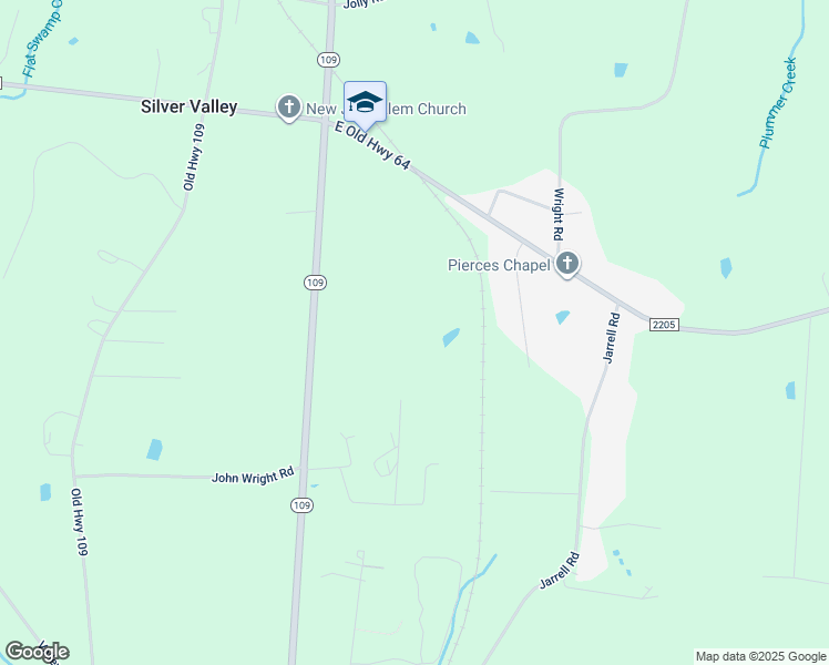 map of restaurants, bars, coffee shops, grocery stores, and more near East Old Highway 64 in Lexington