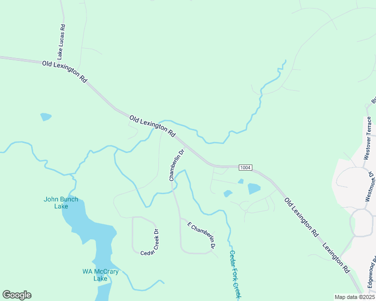 map of restaurants, bars, coffee shops, grocery stores, and more near 1196 Chamberlin Drive in Asheboro