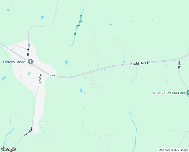 map of restaurants, bars, coffee shops, grocery stores, and more near East Old Highway 64 in Lexington