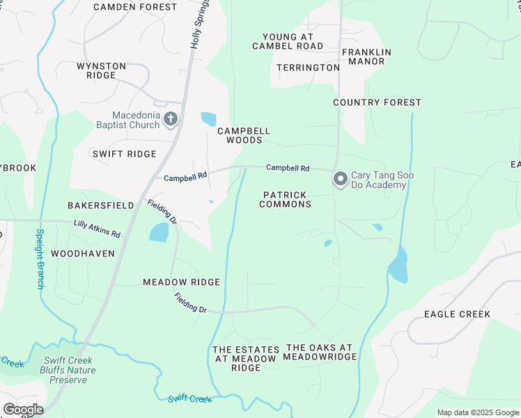 map of restaurants, bars, coffee shops, grocery stores, and more near 3901 Skipton Court in Raleigh