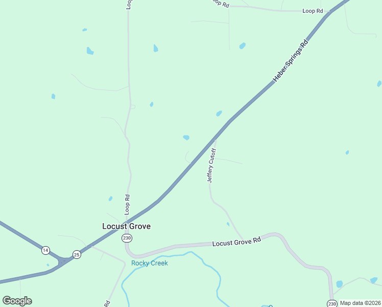 map of restaurants, bars, coffee shops, grocery stores, and more near 4850 Heber Springs Road in Locust Grove