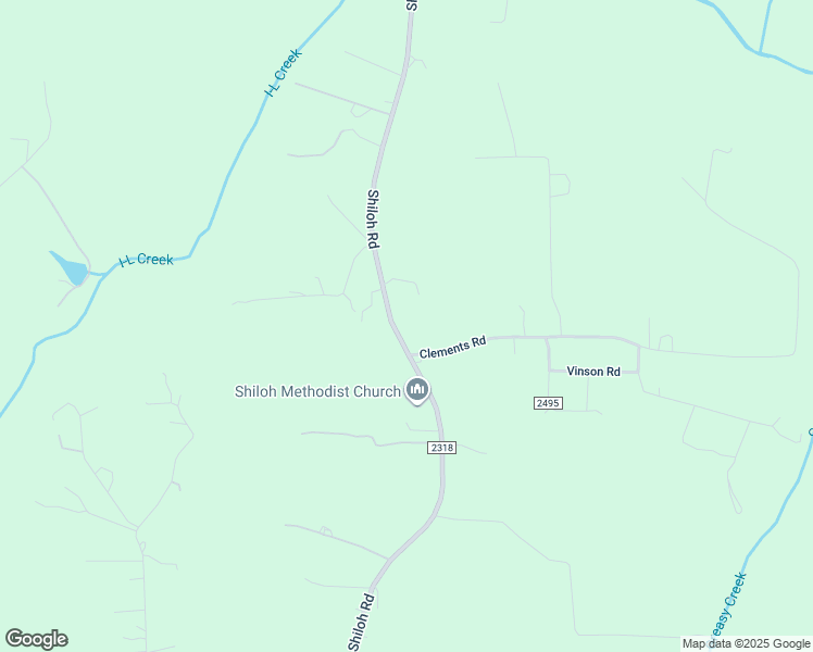 map of restaurants, bars, coffee shops, grocery stores, and more near 695 Shiloh Road in Statesville