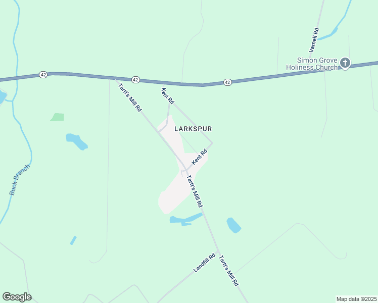 map of restaurants, bars, coffee shops, grocery stores, and more near 4311 Jones Road in Wilson