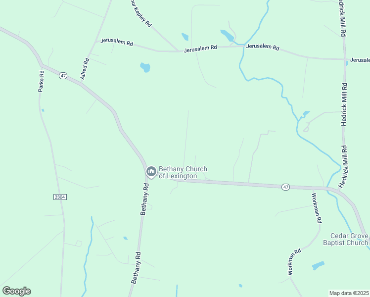 map of restaurants, bars, coffee shops, grocery stores, and more near Peter Hedrick Drive in Davidson County