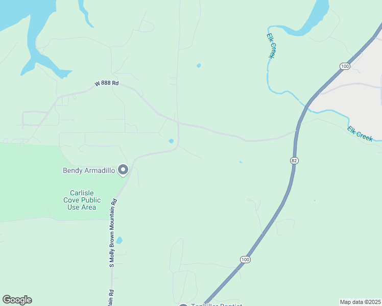 map of restaurants, bars, coffee shops, grocery stores, and more near 22117 West 888 Road in Cookson