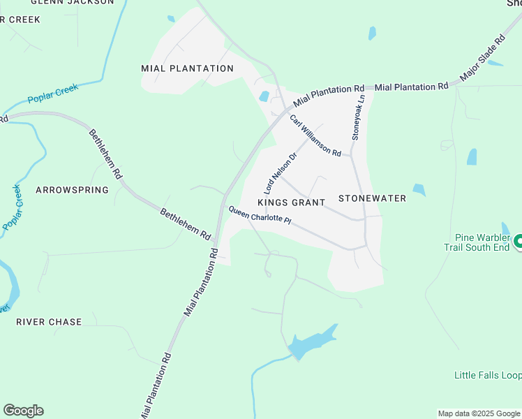 map of restaurants, bars, coffee shops, grocery stores, and more near 4920 Lord Nelson Drive in Raleigh