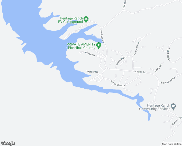 map of restaurants, bars, coffee shops, grocery stores, and more near 3332 Harbor Circle in Lake Nacimiento