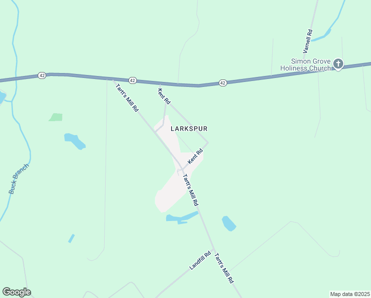 map of restaurants, bars, coffee shops, grocery stores, and more near 4311 Jones Road in Wilson