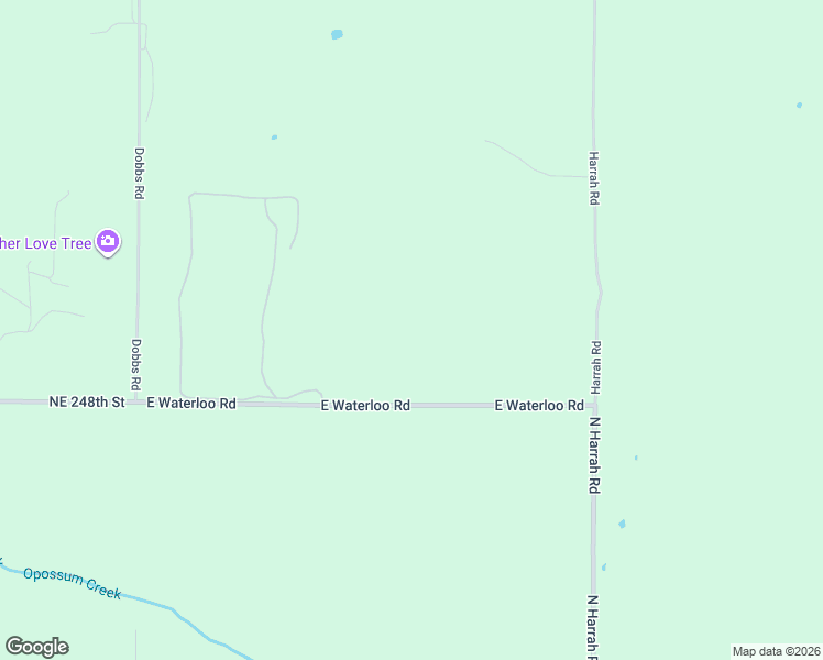 map of restaurants, bars, coffee shops, grocery stores, and more near 24755 East Waterloo Road in Luther
