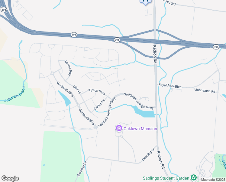 map of restaurants, bars, coffee shops, grocery stores, and more near 207 Carter Court in Spring Hill
