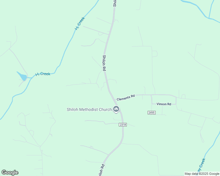 map of restaurants, bars, coffee shops, grocery stores, and more near 689 Shiloh Road in Statesville