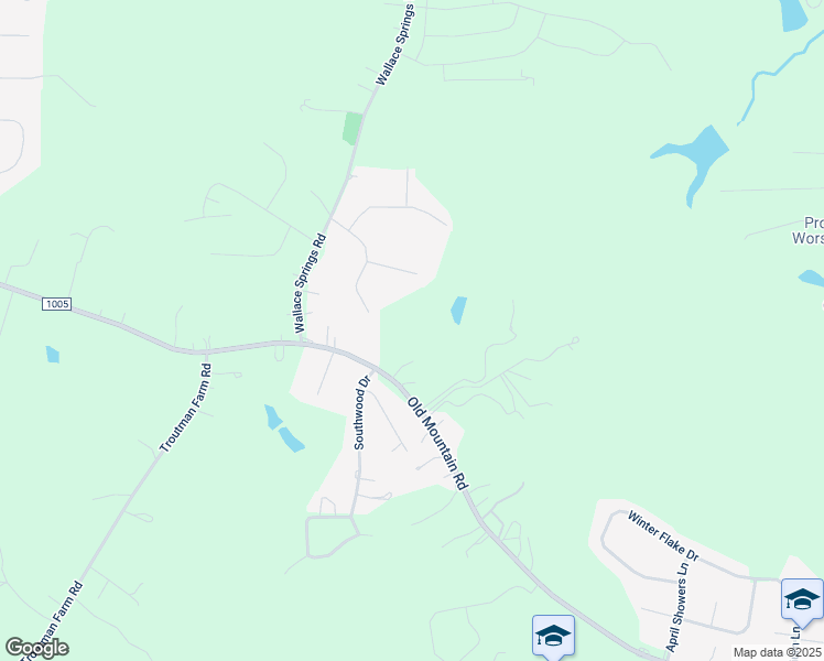 map of restaurants, bars, coffee shops, grocery stores, and more near 486 Old Mountain Road in Statesville