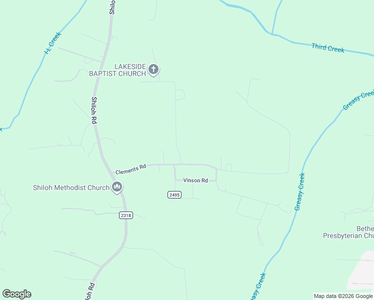 map of restaurants, bars, coffee shops, grocery stores, and more near 197 Clements Road in Statesville