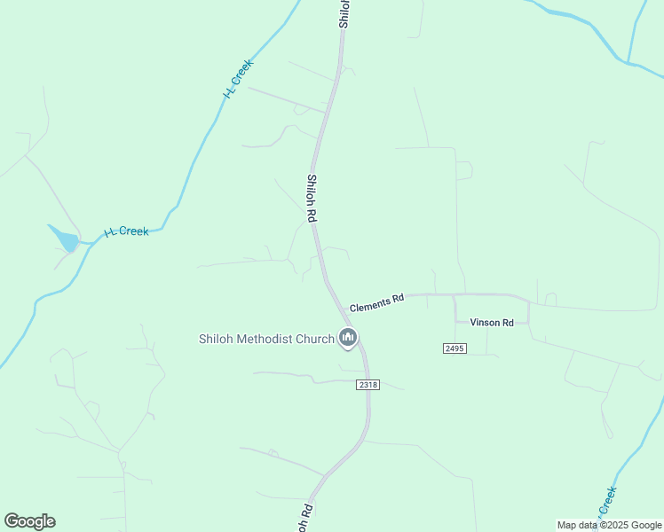 map of restaurants, bars, coffee shops, grocery stores, and more near 689 Shiloh Road in Statesville
