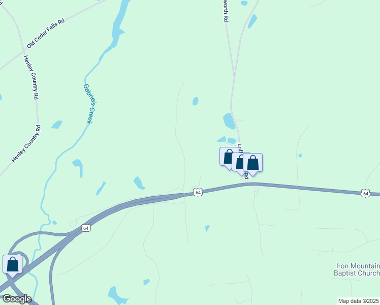 map of restaurants, bars, coffee shops, grocery stores, and more near 188 Sunflower Drive in Asheboro