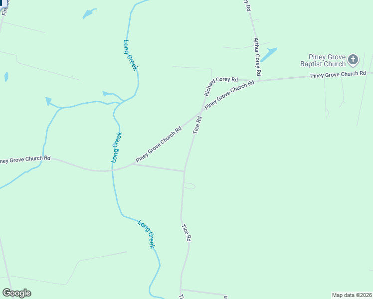 map of restaurants, bars, coffee shops, grocery stores, and more near 1194 Tice Road in Williamston