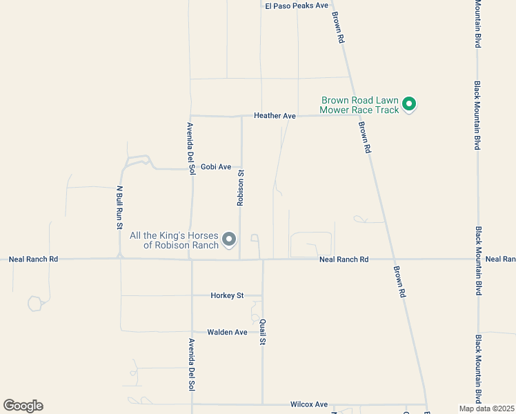 map of restaurants, bars, coffee shops, grocery stores, and more near 5893 Robison Street in Inyokern