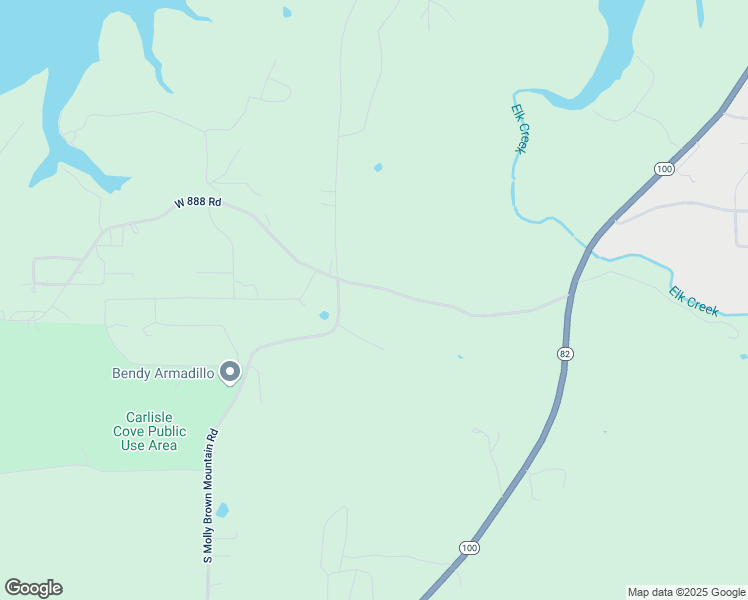 map of restaurants, bars, coffee shops, grocery stores, and more near 22117 West 888 Road in Cookson