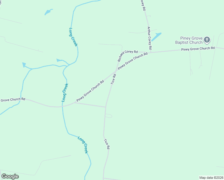 map of restaurants, bars, coffee shops, grocery stores, and more near 1194 Tice Road in Williamston