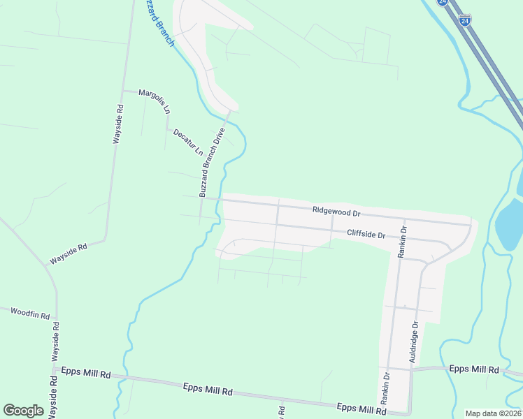 map of restaurants, bars, coffee shops, grocery stores, and more near 2741 Ridgewood Drive in Christiana