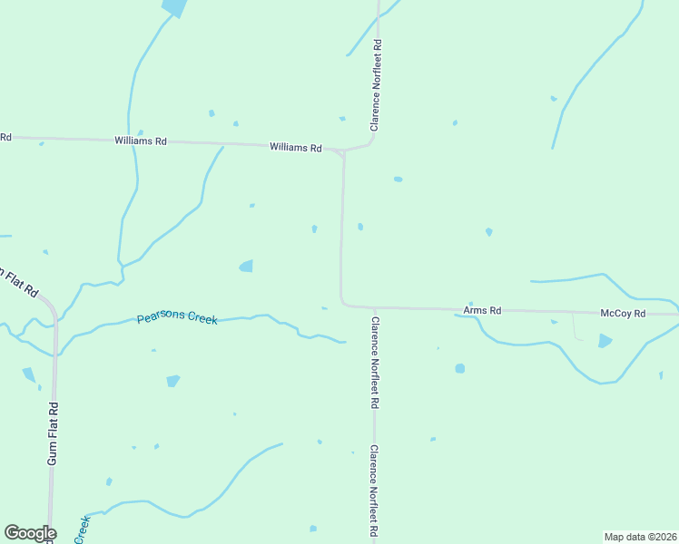 map of restaurants, bars, coffee shops, grocery stores, and more near 2301 Clarence Norfleet Road in Humboldt
