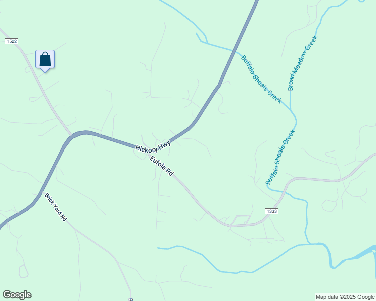 map of restaurants, bars, coffee shops, grocery stores, and more near 112 Old Mill Drive in Statesville