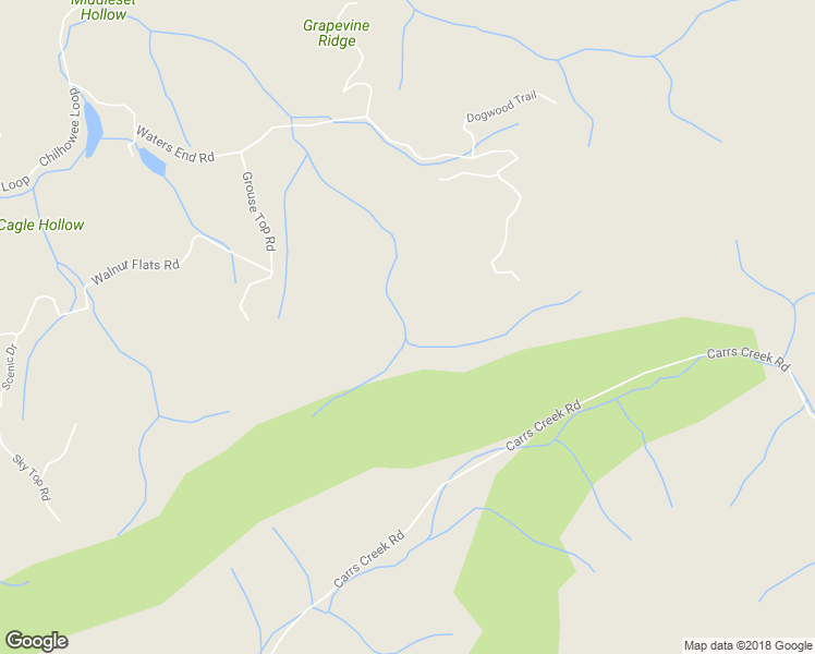 map of restaurants, bars, coffee shops, grocery stores, and more near 119 Kelans Trail in Walland