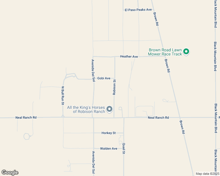 map of restaurants, bars, coffee shops, grocery stores, and more near 5893 Robison Street in Inyokern