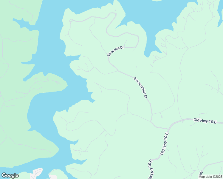 map of restaurants, bars, coffee shops, grocery stores, and more near Capecino Road in McDowell County