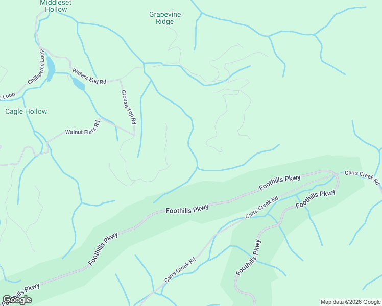 map of restaurants, bars, coffee shops, grocery stores, and more near 119 Kelans Trail in Walland