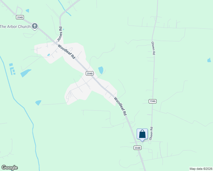 map of restaurants, bars, coffee shops, grocery stores, and more near 4560 Woodleaf Road in Salisbury